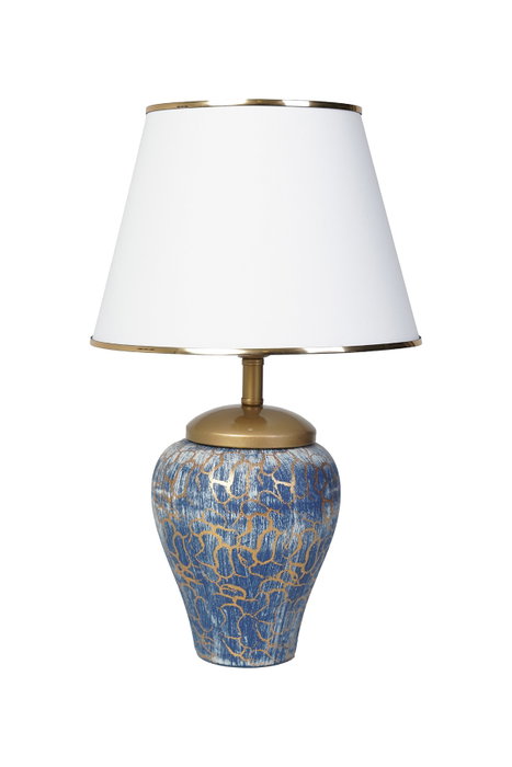 Opviq YL203 Lámpara de Mesa Azul y Blanco Opviq YL203 Lámpara de Mesa Azul y Blanco